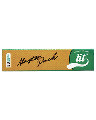 LIT Master Pack Rolling Paper 33 Papers LIT Master Pack Rolling Paper 33 Papers