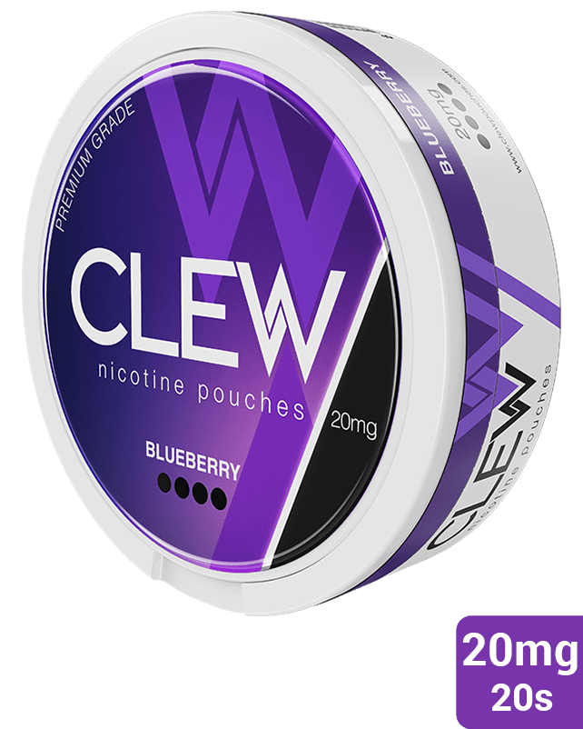 CLEW Nicotine Pouch Blueberry 20mg CLEW Nicotine Pouch Blueberry 20mg