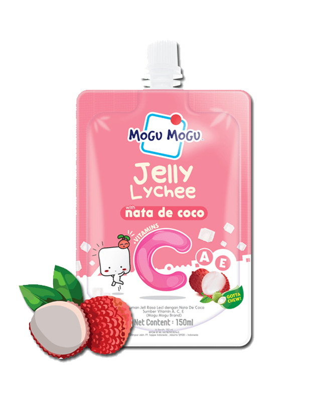 Mogu Mogu Jelly Lychee 150ML Mogu Mogu Jelly Lychee 150ML