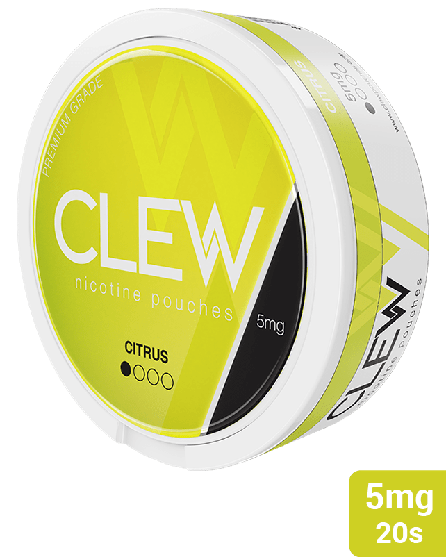 CLEW Nicotine Pouch Citrus 5mg CLEW Nicotine Pouch Citrus 5mg