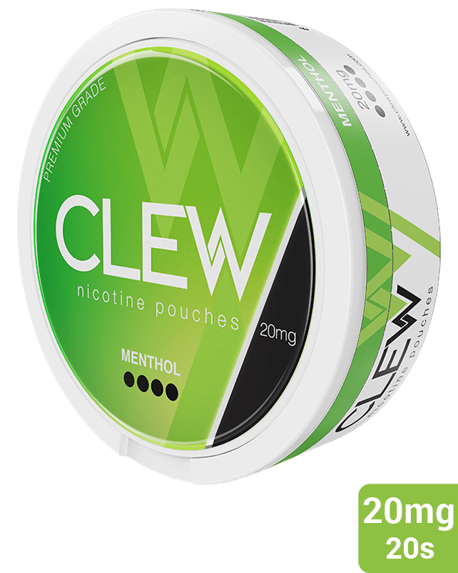 CLEW Nicotine Pouch Menthol 20mg CLEW Nicotine Pouch Menthol 20mg