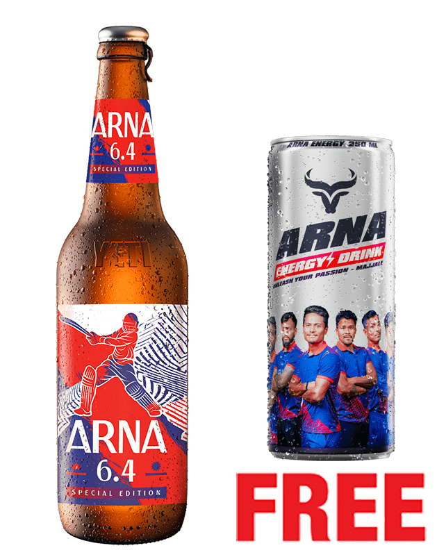 Arna 6.4 650ML x 1 Bottle + Arna Energy Drink 250ML Free Arna 6.4 650ML x 1 Bottle + Arna Energy Drink 250ML Free