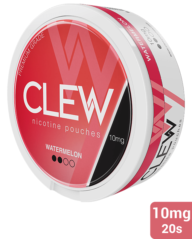 CLEW Nicotine Pouch Watermelon 10mg CLEW Nicotine Pouch Watermelon 10mg