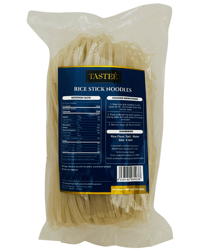 Tastee Rice Stick Noodles 4mm 400G Tastee Rice Stick Noodles 4mm 400G
