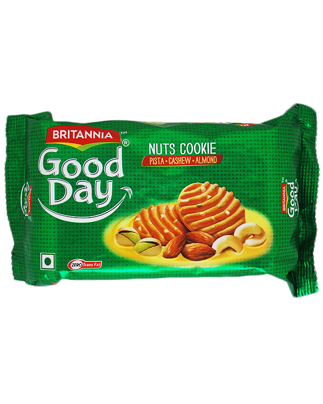 Britannia Good Day Nuts Cookies 200G Britannia Good Day Nuts Cookies 200G