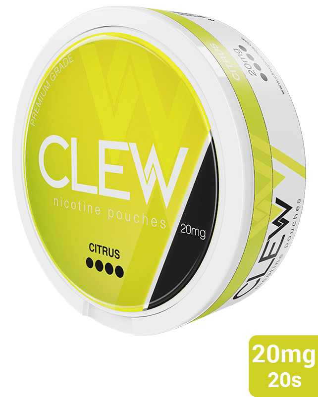 CLEW Nicotine Pouch Citrus 20mg CLEW Nicotine Pouch Citrus 20mg