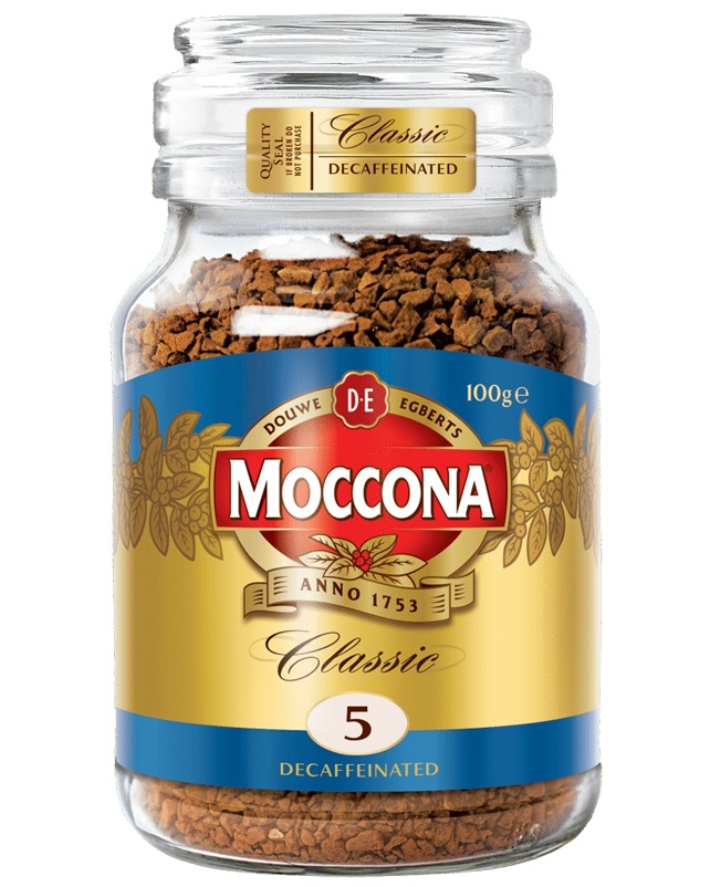 Moccona Classic 5 Decaffeinated Instant Coffee 100G Moccona Classic 5 Decaffeinated Instant Coffee 100G