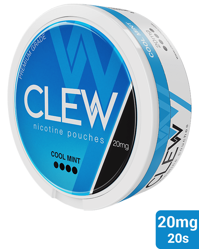 CLEW Nicotine Pouch Cool Mint 20mg CLEW Nicotine Pouch Cool Mint 20mg