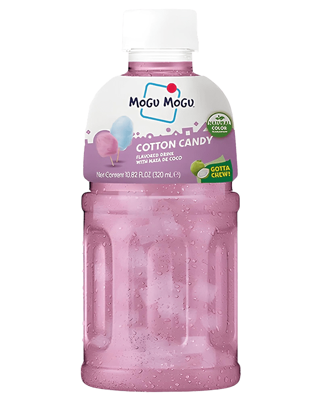 Mogu Mogu Cotton Candy Flavored Drink 320ML Mogu Mogu Cotton Candy Flavored Drink 320ML