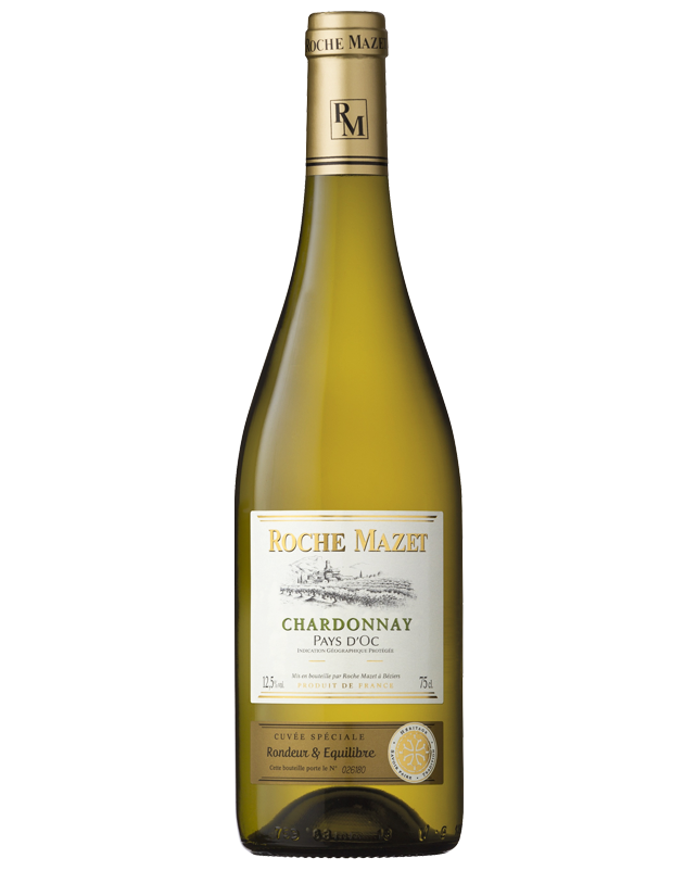 Roche Mazet Chardonnay Pays d'Oc 750ML Roche Mazet Chardonnay Pays d'Oc 750ML