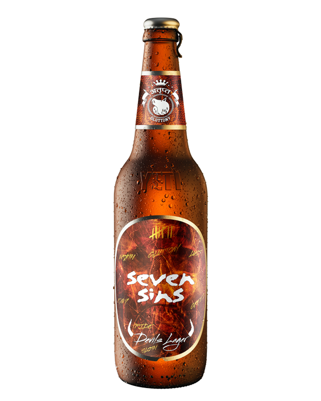 Seven Sins Devils Lager Bottle 650ML Seven Sins Devils Lager Bottle 650ML