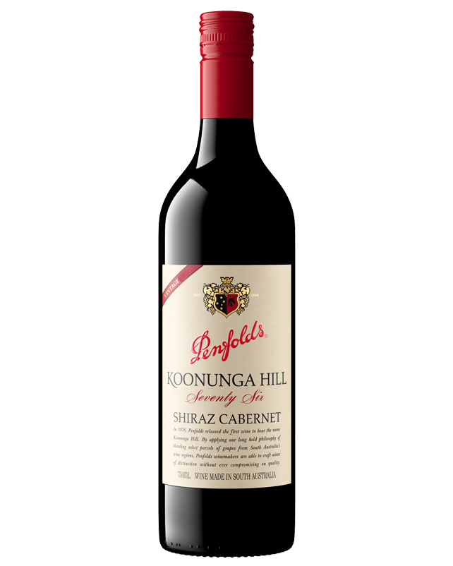 Penfolds Koonunga Hill 76 Shiraz Cabernet 750ML Penfolds Koonunga Hill 76 Shiraz Cabernet 750ML